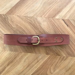 Leather Buckle Belt